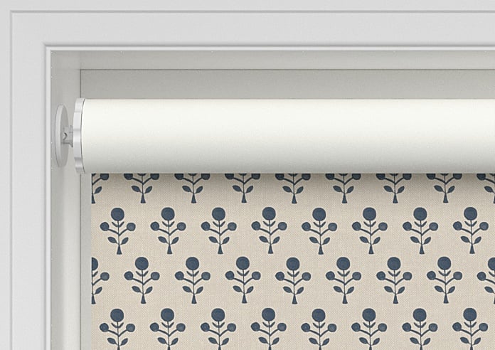 Emily Bond Hawthorn, Indigo - Twist&Fit Roller Blind - Image 9